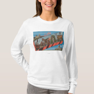 LehiのUtahLargeの手紙ScenesLehi、UT Tシャツ