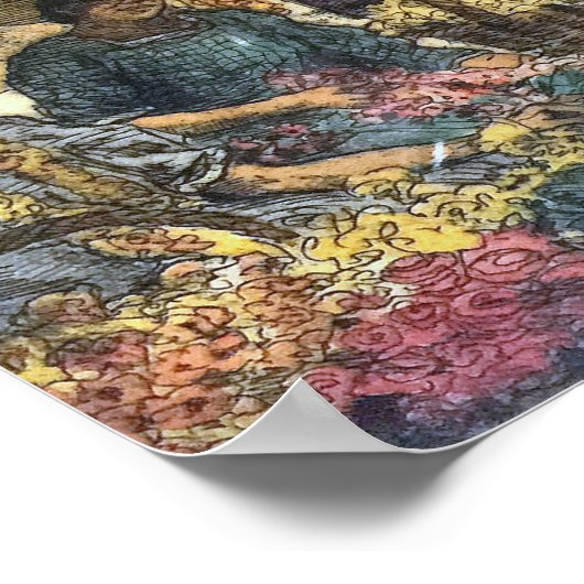 Lei Day Hawaii(レイデイハワイ) - Charles W. Bartlett ポスター (角)