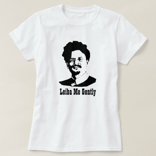 Leiba Me優しく Tシャツ (デザイン正面)