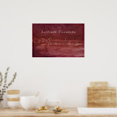 Leibniz Pi公式 – 数学ポスター ポスター (キッチン)