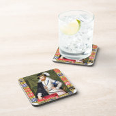 LeicのロバートDudley (c.1532-88)の伯爵のポートレート コースター (右側)