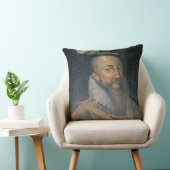 LeicesのロバートDudleyの(1532-88年の)伯爵のポートレート クッション (椅子)