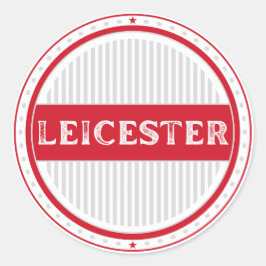 Leicester City Pride Emblem – English Identity ラウンドシール