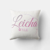 LEICHA STYLE クッション (裏面)