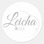 LEICHA STYLE ラウンドシール (正面)