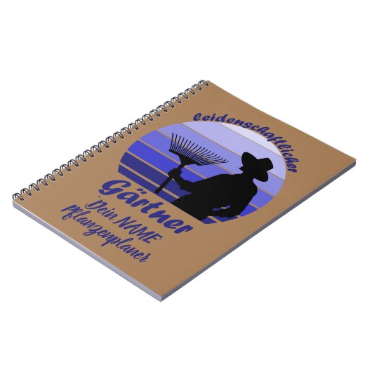 leidenschaftlicher Gärtner, plant dad ノートブック (左側)