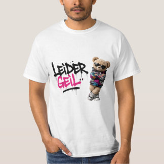 Leider geil teddy tシャツ