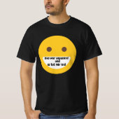 Leider unpassend - Tut mir Leid Emoji Tシャツ (正面)