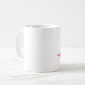 Leilaのクラシックなスタイルの名前 コーヒーマグカップ (正面左)