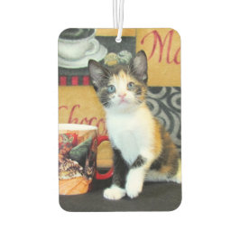 Leilani - Coffee Anyone?: Cat/Kitten Air Freshener カーエアーフレッシュナー