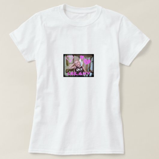 Leilanyの原因の女性のベビードールのティー Tシャツ (デザイン正面)