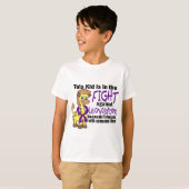 Leiomyosarcomaに対する戦いの子供 Tシャツ (正面フル)