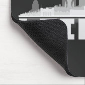 Leipzig City Skyline Mousepad マウスパッド (コーナー)