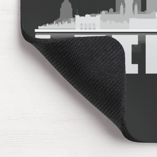 Leipzig City Skyline Mousepad マウスパッド (コーナー)