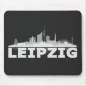 Leipzig City Skyline Mousepad マウスパッド (正面)