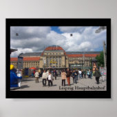 Leipzig Hauptbahnhof ポスター (正面)