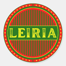 Leiria City Pride Emblem – Portuguese Identity ラウンドシール