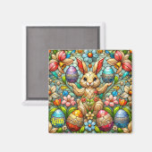 LEITH ~イースターバニーと卵~ マグネット (正面/裏面)