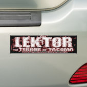 Lektorのバンパーステッカー2 バンパーステッカー (車上)