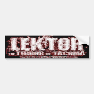Lektorのバンパーステッカー2 バンパーステッカー