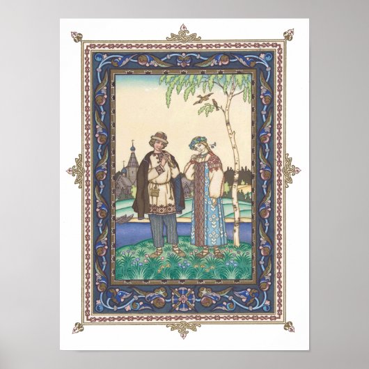 Lel & Snegurochka民話ロシアのポスター ポスター (正面)