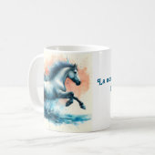 L'Élégance de l'Océan, magnifique tasse コーヒーマグカップ (正面左)