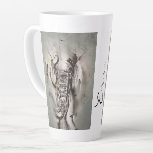 Léléphant カフェラテマグ (左アングル)