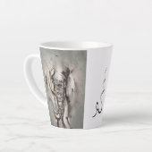 Léléphant カフェラテマグ (左アングル)