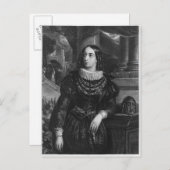 Lelia、イラストレーション:George Sand著「Lelia」より ポストカード (正面/裏面)