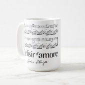 L'elisir d'amore 2 コーヒーマグカップ (正面左)