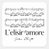 L'elisir d'amore 2 スクエアシール (正面)
