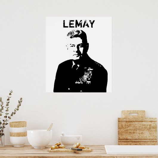 Lemay -- Black and White ポスター (キッチン)