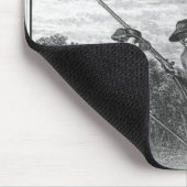 「L'Emileからのイラストレーション マウスパッド (コーナー)