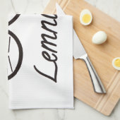 lemniscate le chat de lemni キッチンタオル (四つ折り)