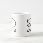 lemniscate le chat de lemni コーヒーマグカップ (中央)