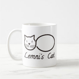lemniscate le chat de lemni コーヒーマグカップ