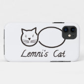 lemniscate le chat de lemni Case-Mate iPhoneケース (裏面(横))