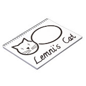 lemniscus le chat de lemni ノートブック (左側)