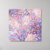 Lemohaco abstract art canvas  キャンバスプリント (正面)