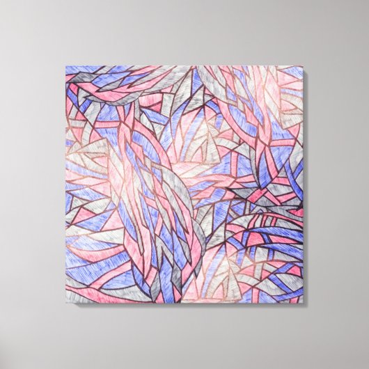 Lemohaco abstract art canvas キャンバスプリント (正面)