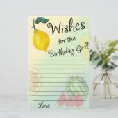 Lemon誕生日ガールゲームのための願い (スタンド正面)