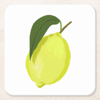 lemon スクエアペーパーコースター
