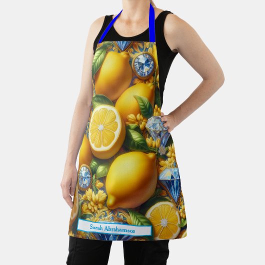 Lemon Amalfi Coast Diamonds Apron エプロン (インサイチュ)