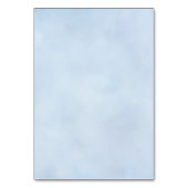 Lemon and Blue Mediterranean Wedding テーブルナンバー (裏面)