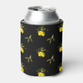 Lemon and flowers 缶クーラー (缶正面)