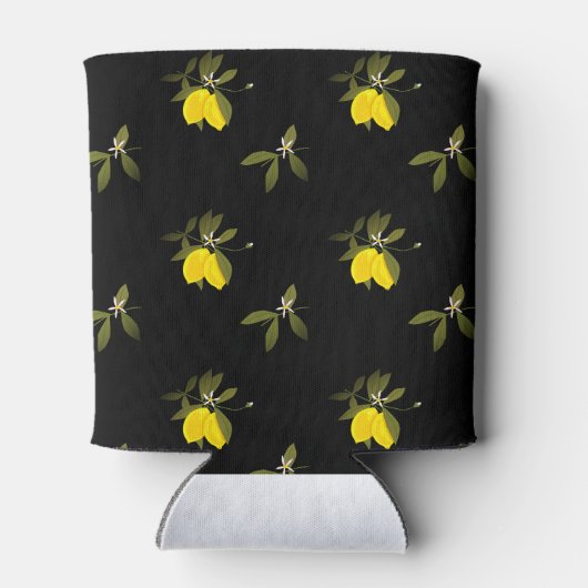 Lemon and flowers 缶クーラー (裏面)