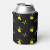 Lemon and flowers 缶クーラー (缶裏面)