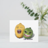 Lemon and Lime with a Zester ポストカード (スタンド正面)