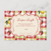 Lemon Berry Picnic Diapper Raffle エンクロージャーカード (正面)