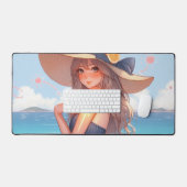 Lemon Bikini Heat カスタムデスクマット デスクマット (キーボード&マウス)